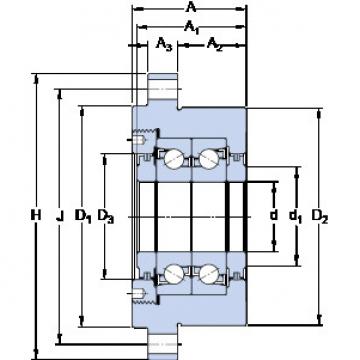 підшипник FBSA 208/DB SKF