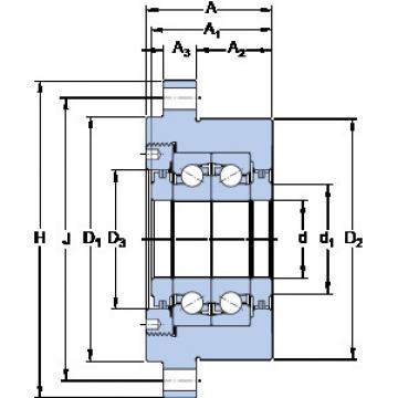 підшипник FBSA 205/DF SKF