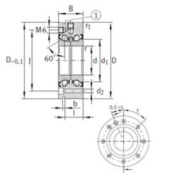 підшипник ZKLF90190-2Z INA