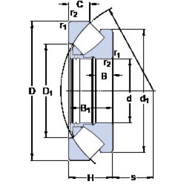 підшипник 292/900 EM SKF