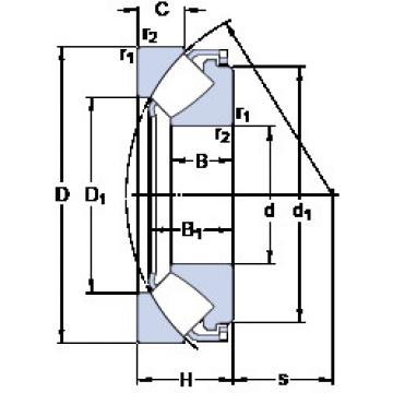 підшипник 29417 E SKF