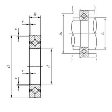 підшипник CRBC 25025 UU IKO