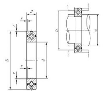 підшипник CRBH 6013 A UU IKO