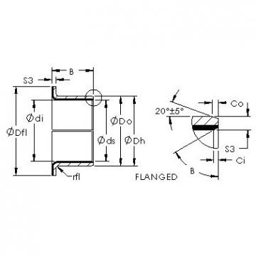 підшипник AST50 28FIB24 AST