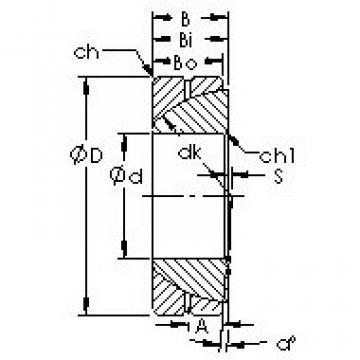 підшипник GAC160S AST