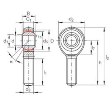 підшипник GAKFL 14 PW INA