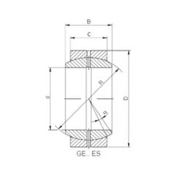 підшипник GE 017 XES ISO