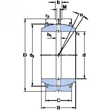 підшипник GEZ 106 ESX-2LS SKF