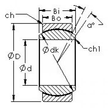 підшипник GE50ET/X AST