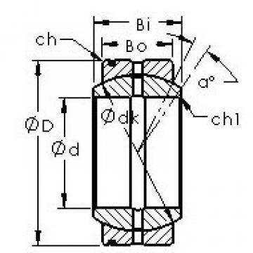 підшипник GE120XS/K AST