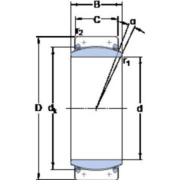 підшипник GEC 530 TXA-2RS SKF