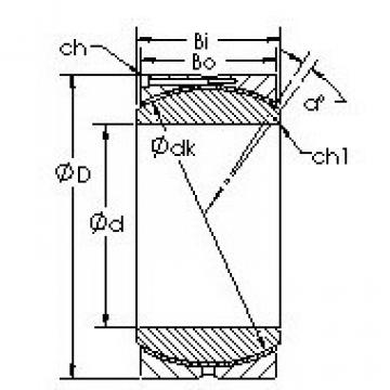 підшипник GEH600HC AST