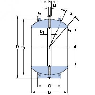 підшипник GEZH 508 ES-2LS SKF