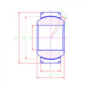 підшипник GEH140XT-2RS LS