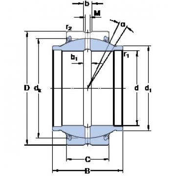 підшипник GEZM 500 ES-2RS SKF