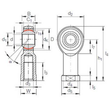 підшипник GIPFL 12 PW INA