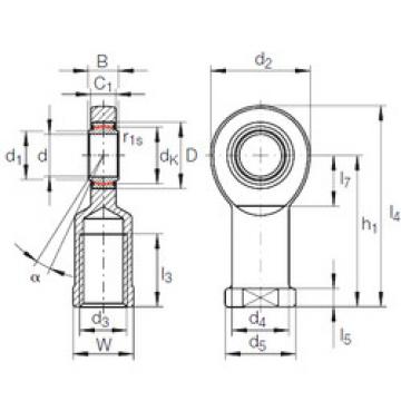 підшипник GIR 45 UK-2RS INA