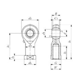 підшипник PHSA 10 IKO