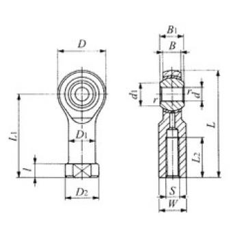 підшипник PHSB 12 IKO