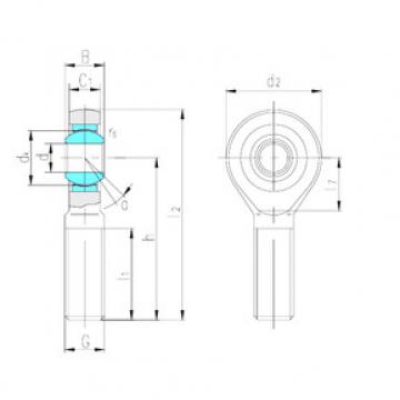 підшипник SA20ET-2RS LS