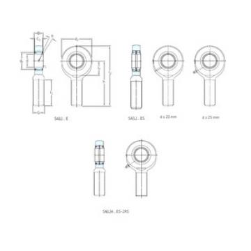 підшипник SAL80ES-2RS SKF