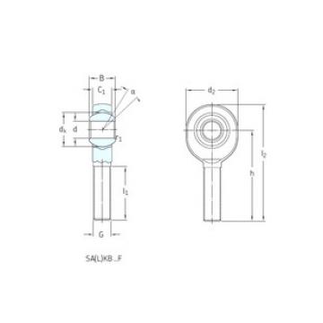 підшипник SALKB20F SKF