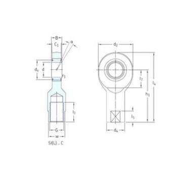 підшипник SIL17C SKF