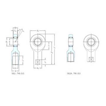 підшипник SIA50TXE-2LS SKF