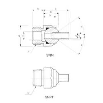 підшипник SNPT 1/4-20 IKO