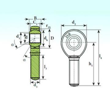 підшипник TSM 16 C ISB