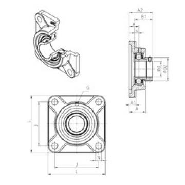 підшипник ESF207 SNR