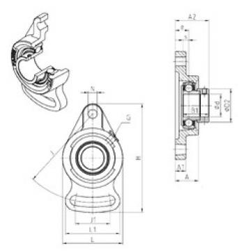 підшипник ESFA204 SNR