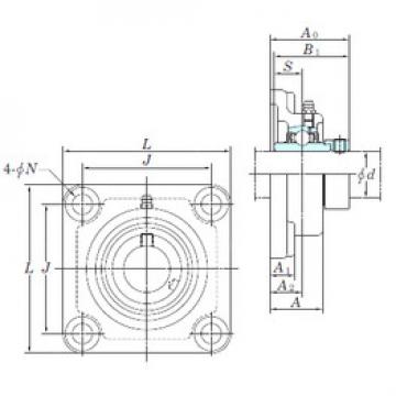 підшипник NANF204 KOYO