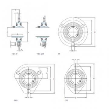 підшипник PFD 40 TR SKF