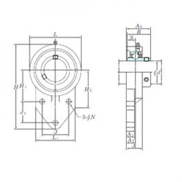 підшипник UCFB208 KOYO