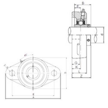 підшипник UCFL314 ISO