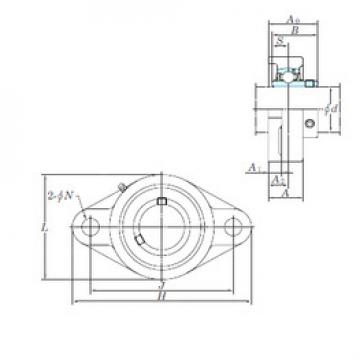 підшипник UCFL207-20E KOYO