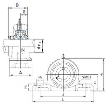 підшипник UCP211 NACHI