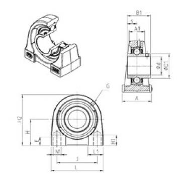 підшипник UCPG207 SNR