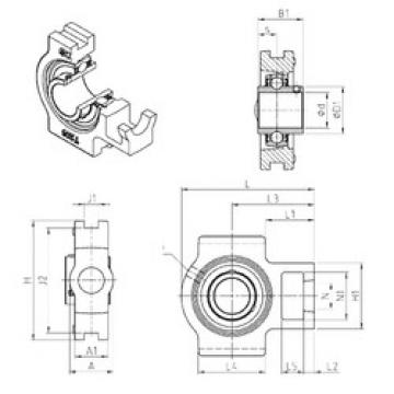 підшипник UCT206 SNR