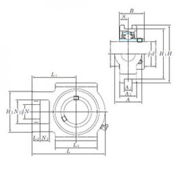 підшипник UCTX11E KOYO