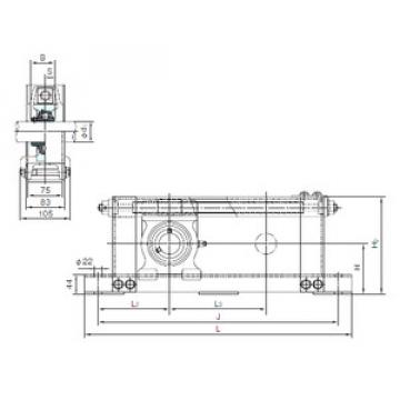 підшипник UCTU212+WU500 NACHI