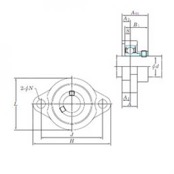 підшипник ALF206-19 KOYO