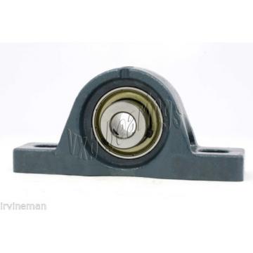 FHSLP202-9 Pillow Block Low Shaft Height 9/16&#034; Ball Bearings Rolling