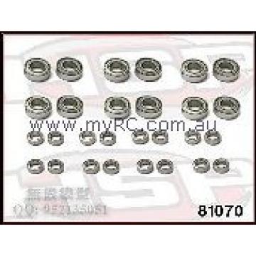 81070 HSP Full Vehicle Bearing Set HSP RC Car 1/8 Parts