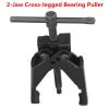 Professional 2-Jaw Cross-Legged Car Gear Bearing Puller Extractor Remover Tool