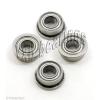 4 Slot Car 1/8&#034;Axle Flanged Ceramic Bearing Slotcar