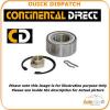 CDK1288 FRONT WHEEL BEARING KIT  FOR SMART CAR SMART ROADSTER 0.7 2003-