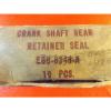 NOS 1954 Ford Car 239 V8 engine crankshaft rear main bearing seals B4AZ-6336-A #5 small image