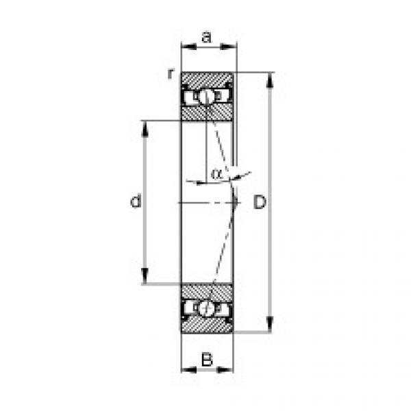 підшипник HSS7010-C-T-P4S FAG #1 image